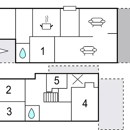 Σπίτι διακοπών Five-bedroom In *